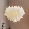 Image de Slamp Veli Foliage suspension blanc-rouge Ø 45cm