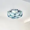 Image de Slamp La Vie M plafonnier, largeur 47 cm, bleu