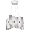 Image de Slamp La Lollo M suspension LED, blanche