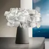 Image de Lampe à poser LED rechargeable Slamp Clizia, gris fumé, à intensité variable