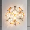 Image de Slamp La Vie Mini plafonnier largeur 34cm ambre