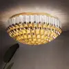 Image de Slamp Odeon Ceiling Plafonnier, doré, Ø 102 cm