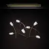 Image de Slamp Tulip 7 suspension LED prisme/laiton ang