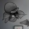 Image de Slamp La Belle Étoile Suspension LED noir Ø90cm