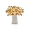 Image de lampe à poser rechargeable Slamp Clizia Mama Non Mama or/blanc
