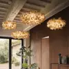 Image de Suspension Slamp Clizia Mama Non Mama, Ø 78 cm, doré/transparent
