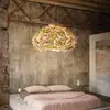 Image de Slamp Suspension Quantica, doré, Ø 120 cm