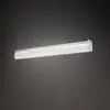 Image de Slamp Suspension LED Modula, plissé, gris clair