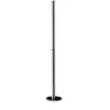 Image de Slamp lampe sur pied LED Modula linear, plissé, noir