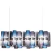 Image de Suspension LED Slamp La Lollo, bleu/violet, 100 cm