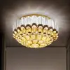 Image de Slamp Odeon Ceiling Plafonnier, doré, Ø 65 cm