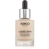 Image de KIKO Milano Liquid Skin Second Skin Foundation 14 | Fond de Teint Fluide Effet Seconde Peau - 30 ml