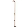 Image de Sined Quartu Inox 316l Douche Dexterieur Avec Pommeau De Douche Et Lavepieds h 2289 Cm Inox Rose Gold Avec Douche De Tête Orientable Et Lavepieds