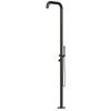 Image de SINED Douche en Acier Inox 316L Canna Fucile diametre 6 cm hauteur 2300 mm melangeur et douchette integres ideale pour exterieurs et interieurs y compris en environnements marins Modelo CHIA FUCILE