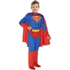 Image de Ciao- Superman costume déguisement garçon original DC Comics (Taille 8-10 ans) avec muscles rembourrés