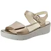 Image de Stonefly Aqua Iii 2 Laminated, Sandales Bride cheville femme, Or (Metal Fizz Z00), 38 EU