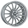 Image de OZ J20893085SDK.MSBL Jante Superturismo Dakar, Largeur x Hauteur : 8,5x20", Entraxe (Nombre de Trous x mm) : 5x112, Déport : 30 mm, Finition : Argent Mat Lettre Noire