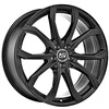 Image de MSW Msw48 Noir mat 8 x 18 ET50 5 x 112 hub Alésage 57.1 jantes en alliage