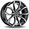 Image de MSW Msw48 Noir usiné visage 8 x 19 Et45 5 x 114.3 hub Bore 73.1 jantes en alliage