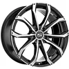 Image de MSW - 48 Black Full Polished (Gbfp) Medida 8X18 Anclaje 5X112 ET28 Llanta De Aleacion