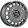 Image de OZ RALLY RACING dark graphit + silver lettering 8.0Jx18 5x112 ET35