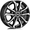 Image de JANTES ROUES MSW MSW 48 VAN 6.5x16 5x130 ET 55 GLOSS BLACK FULL POLISHED