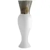 Image de Regina, Vaso Bianco Lattimo 50cm