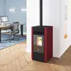 Image de Eva calor - stufa a pellet eva calor irma rosso 9.5 kw - 31362