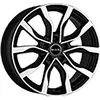 Image de MAK HIGHLANDS schwarz spiegelpoliert 9.5Jx20 5x120 ET40