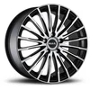 Image de Mak Starlight Ice Noir 7,5 x 18 Et52 5 x 112 hub Alésage 66,6 jantes en alliage