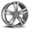 Image de Mak Zenith. Hyper Silver 8 x 19 ET50 5 x 108 hub Alésage 72 jantes en alliage