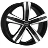 Image de Mak Stone5 T Noir usiné visage 7 x 17 Et42 5 x 114.3 hub Alésage   Galaxy jantes en alliage