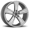 Image de MAK STONE 5 JANTES SILVER 7.5x18 5X127