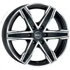 Image de MAK KING6 CERCHI IN LEGA ICE BLACK 6.5x16 6X139,7 ET 20