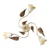 Image de ONLI Plafonnier Vanda à 3 lampes, ivoire