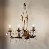 Image de ONLI Applique murale Teresa en lustre, à 3 lampes