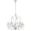 Image de ONLI Lustre en cristal Teresa, ivoire à 5 lampes