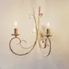 Image de ONLI Applique murale Pompei, à 2 lampes, blanc antique