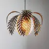 Image de ONLI Suspension Dubai, décor palmiers, Ø 46 cm, bronze