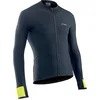 Image de Northwave Fahrenheit 2021 Maillot de Cyclisme à Manches Longues pour Homme Noir