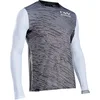 Image de Northwave Bomb 2022 Maillot de Cyclisme Long Gris/Blanc
