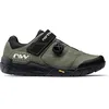 Image de Northwave Overland Plus - Chaussures vélo VTT Trail Vibram Semelle Fort Augustus adhérence Respirantes SLW3 Velcro Confort Durable, Vert EU 37