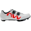 Image de Northwave Rebel 3 Chaussures de vélo VTT Homme Gris/Rouge 47
