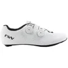 Image de Northwave Extreme Plus Chaussures vélo Route Carbone Powershape Semelle rigidité 15 Respirantes Double SLW3 Ajustement précis Cyclisme, White/Black EU 45.5