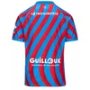 Image de Maillot Kombat Home SM Caen Bleu/Rouge Enfant (FR/ES, Âge, 8 Ans, Taille Normale, Bleu)