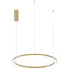 Image de Luce Ambiente Design Suspension LED Hoop, couleur or, Ø 80 cm, métal, CCT