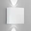 Image de INTEC Applique d'extérieur LED KLEIN, blanche, largeur 11 cm, plastique
