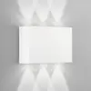 Image de INTEC Applique d'extérieur LED KLEIN, blanche, largeur 16 cm, plastique