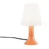 Image de Luce Ambiente Design Lampe de table BINGO Lumetto, orange/blanc, 24,5 cm, plastique