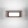 Image de INTEC Applique d'extérieur LED DESERT, couleur bronze, largeur 25 cm Métal
